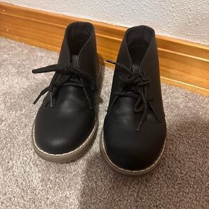 Our Place Black Kids Dress Shoes